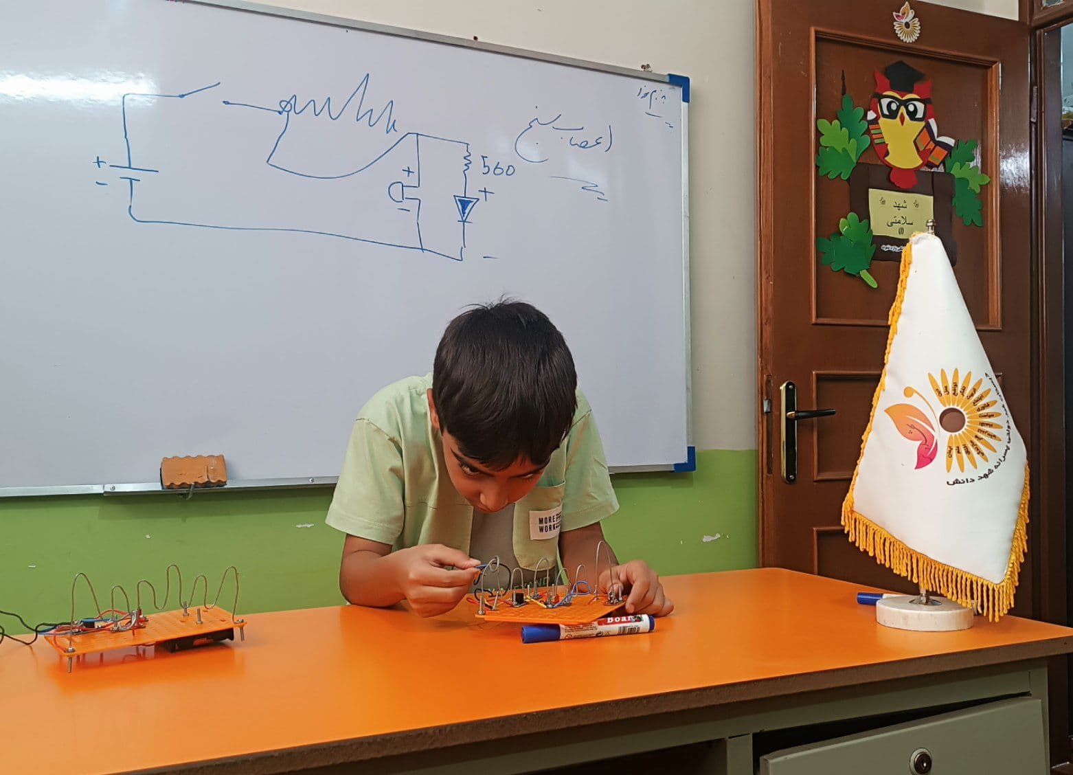 ترم دوم رباتیک و الکترونیک دوباره کلید خورد.ادامه یک مسیر جذاب!