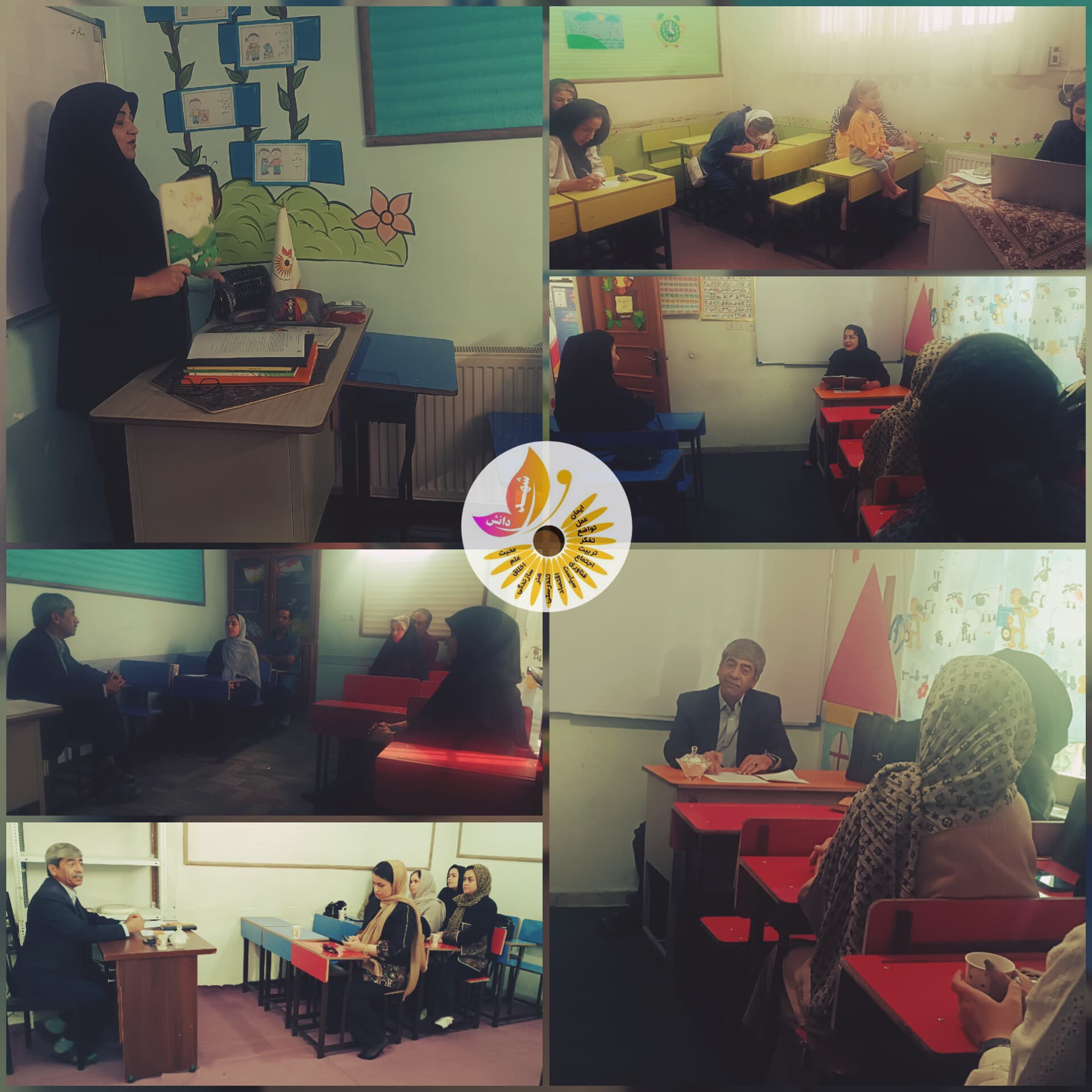 آغاز همکاری خانه و مدرسه با طلایهای از امید؛ جلسه اولیاء و معلمان برگزار شد.