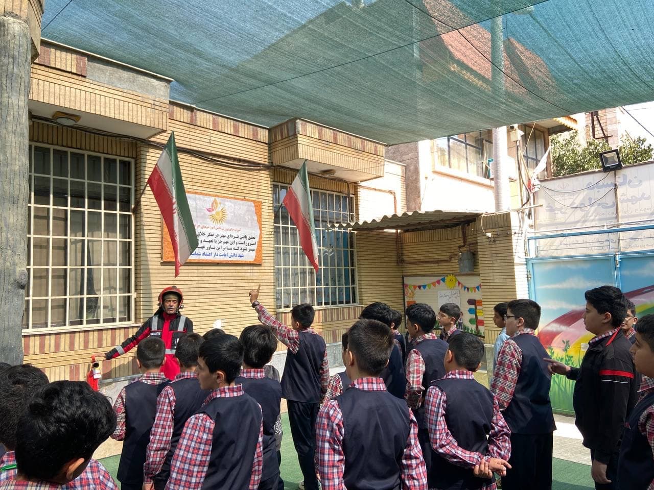 تصاویر روز آتش نشانی