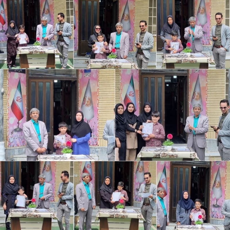 تقدیر از دانش آموزان برتر اخلاقی